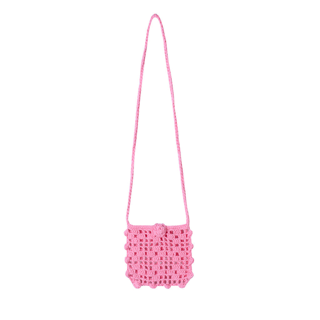 [Kidsagogo] Mini Crochet Shoulder Bag - Camelia