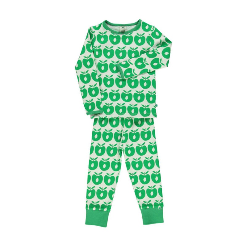 [Smafolk] Nightwear Retro Apples - Green