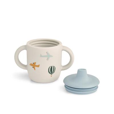 [Liewood] Neil Sippy Cup - Aviator / Ecru
