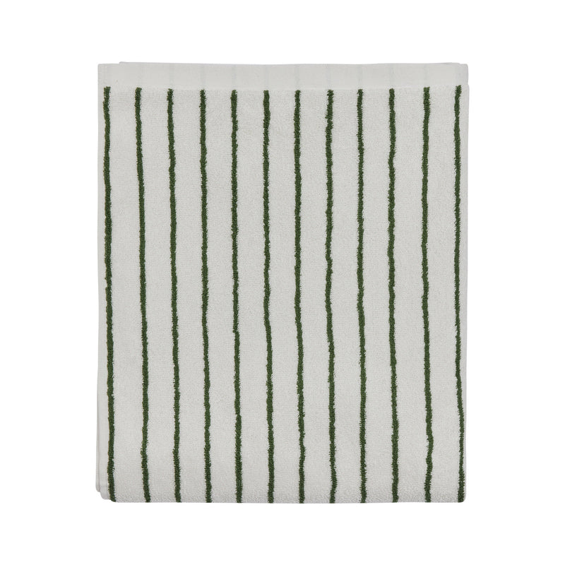 OYOY Raita Towel Green / Offwhite- 100x150 cm