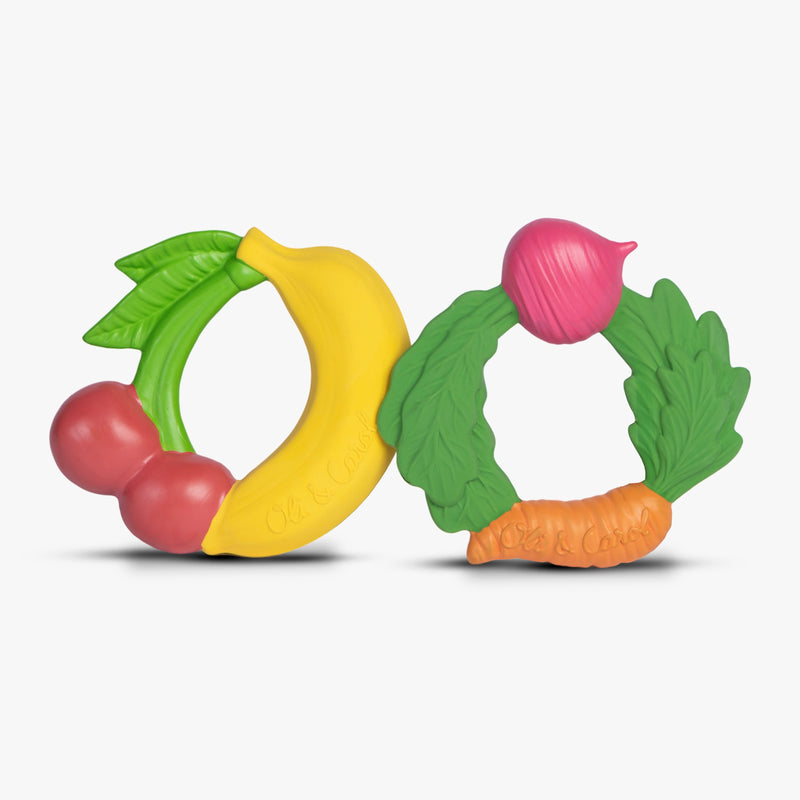 [Oli&Carol] Veggie Teething Ring