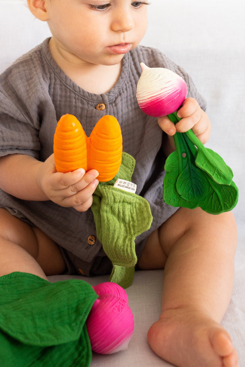 [Oli&Carol] Cathy The Carrot Mini Doudou - Teether