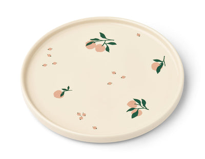 [Liewood] Ophrah Porcelain Plate - Peach / Sea Shell