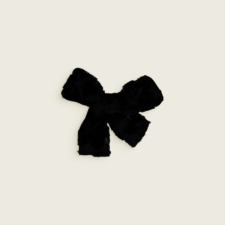 [Bachaa] Orchidée Hair Clip - Black