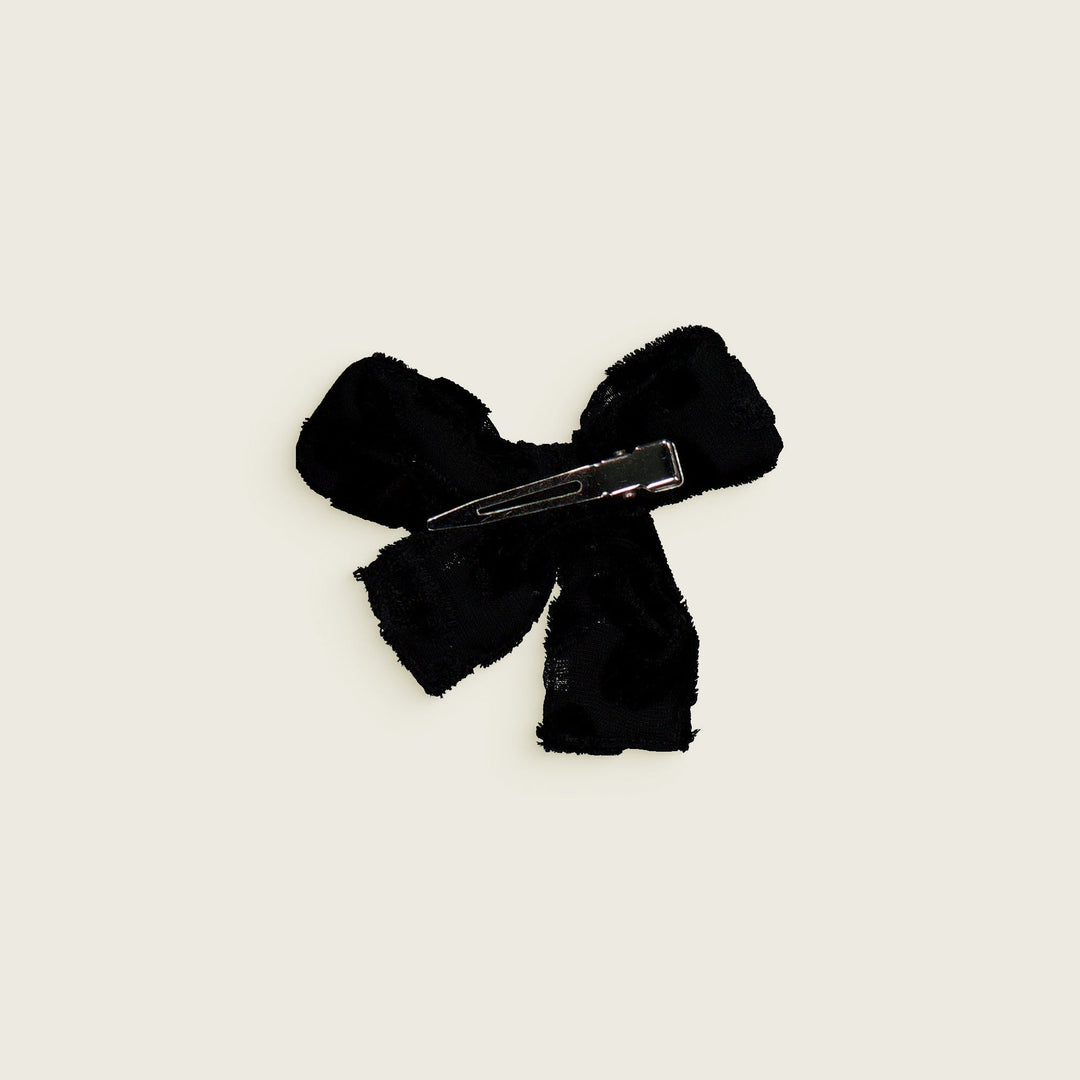 [Bachaa] Orchidée Hair Clip - Black