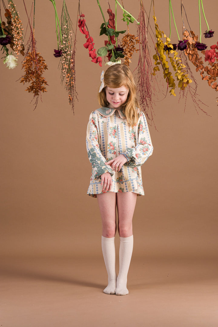 [Bachaa] Ma Puce Blouse - Darling Print