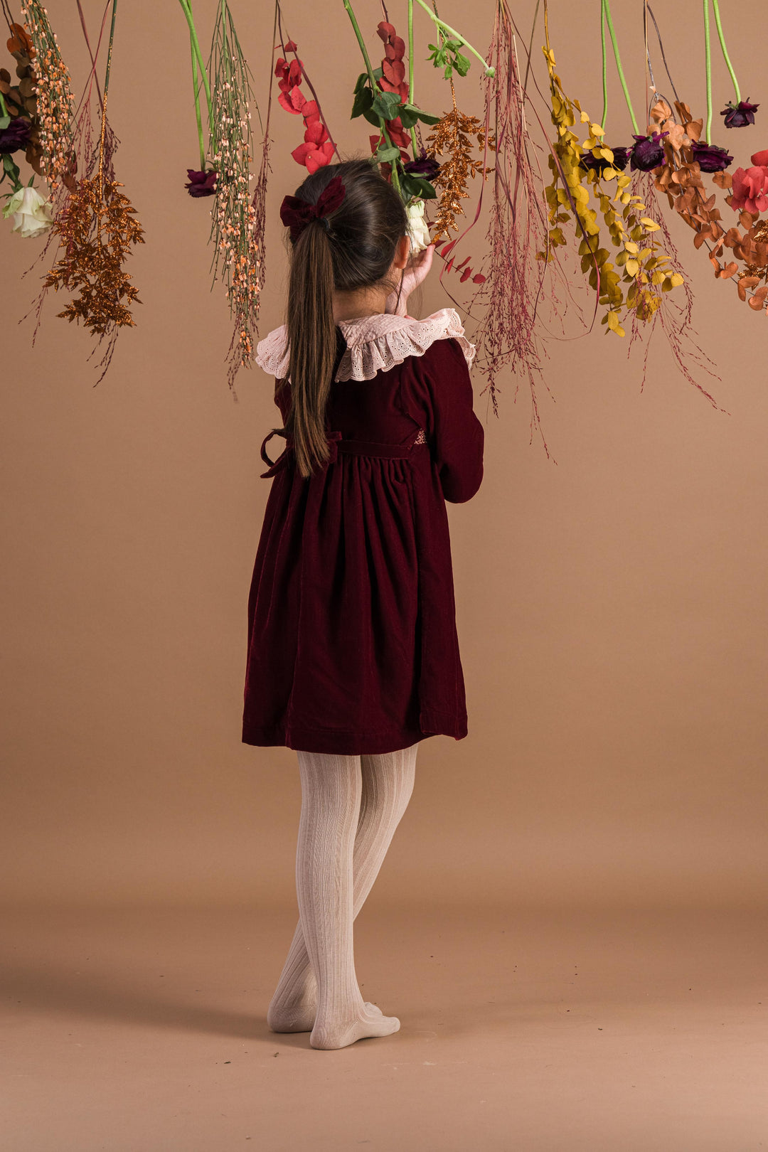 [Bachaa] Mi Amor Robe Dress - Burgundy