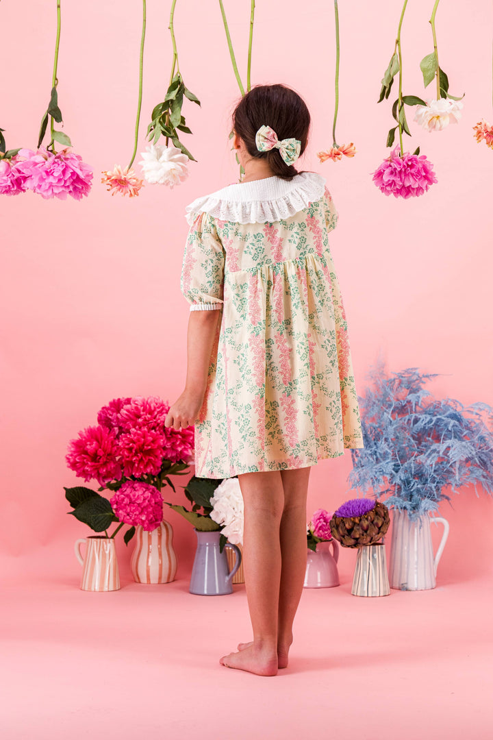 [Bachaa] Lemon Tree Robe Dress - Arabesque print