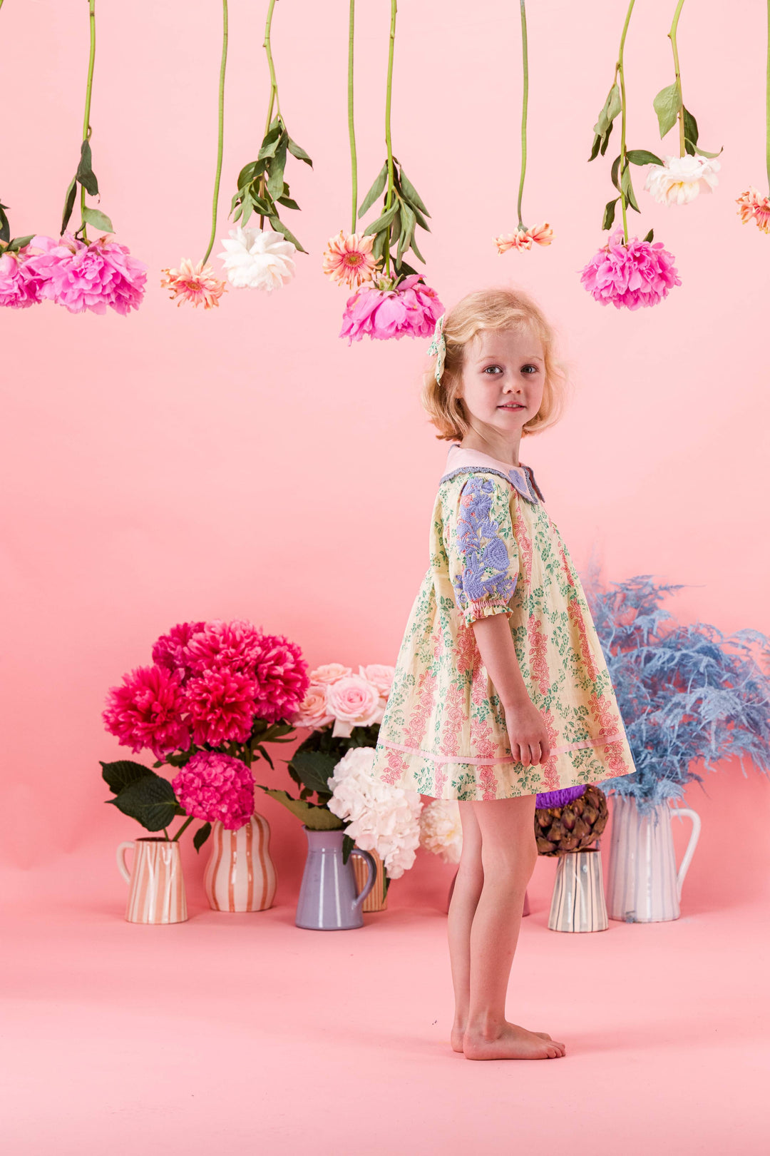 [Bachaa]Topaze Blouse / Short Dress - Arabesque print