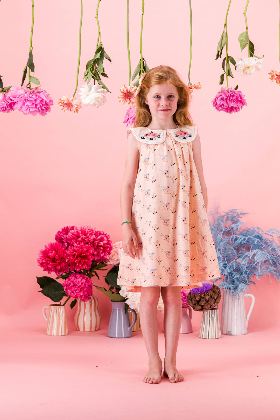 [Bachaa] Dargee Robe Dress - Bird Print