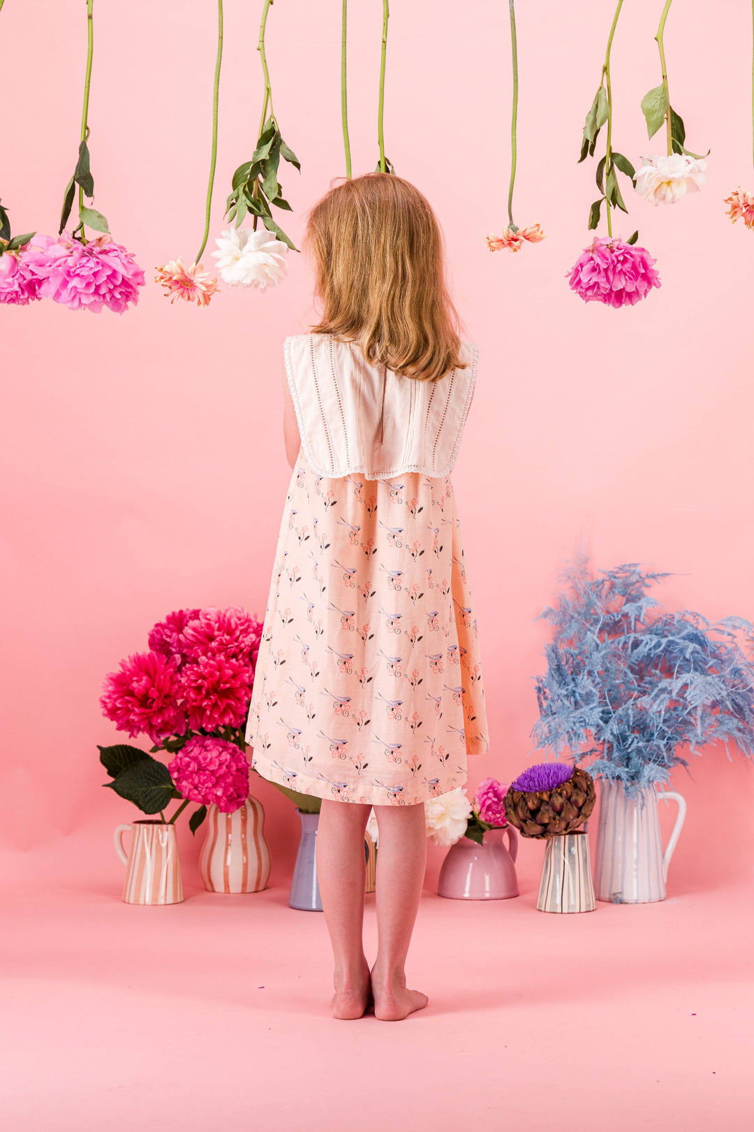 [Bachaa] Dargee Robe Dress - Bird Print