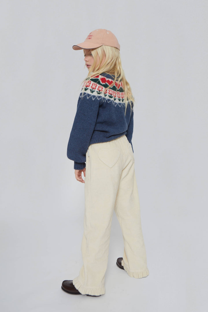 [Mipounet] Greta Nortic Sweater - Dark Blue