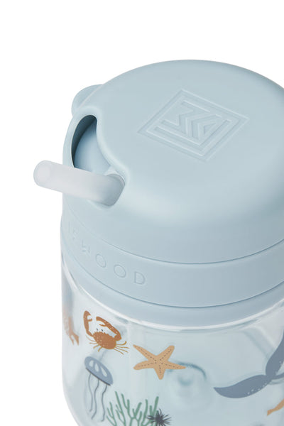 [Liewood] Pavia Tritan Straw Cup 280ML - Sea Creature