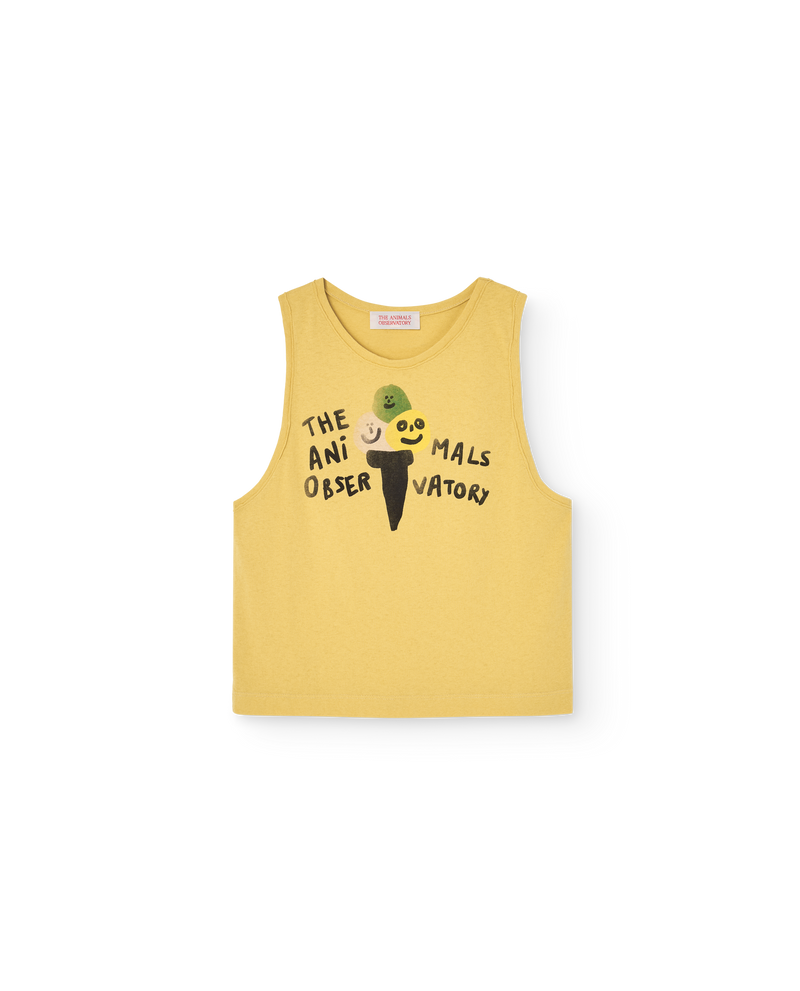 [TAO] Yellow Icecream Frog T-Shirt