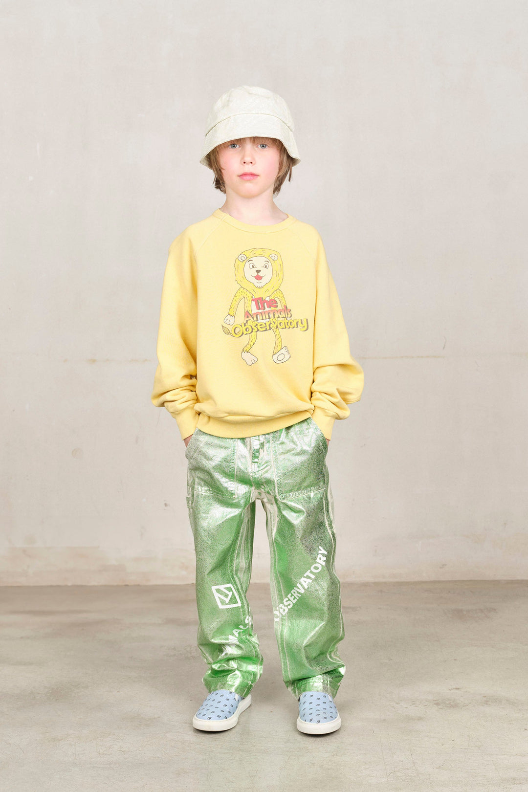 [TAO] Yellow Lion Shark Sweatshirt
