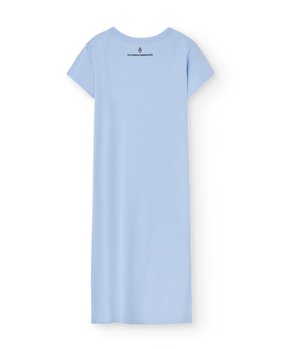 [TAO] Soft Blue Icecream Gorilla Maxi Dress