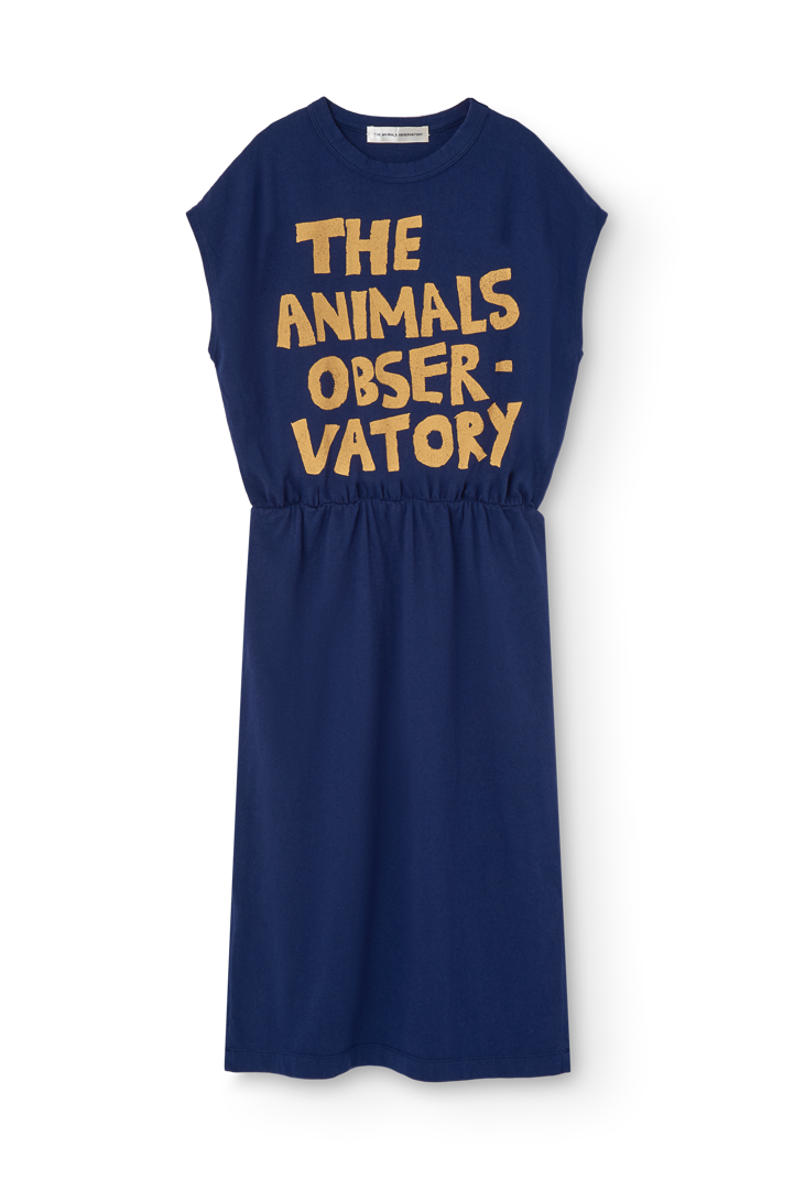 [TAO] Orca Kid Midi Dress - Deep Blue