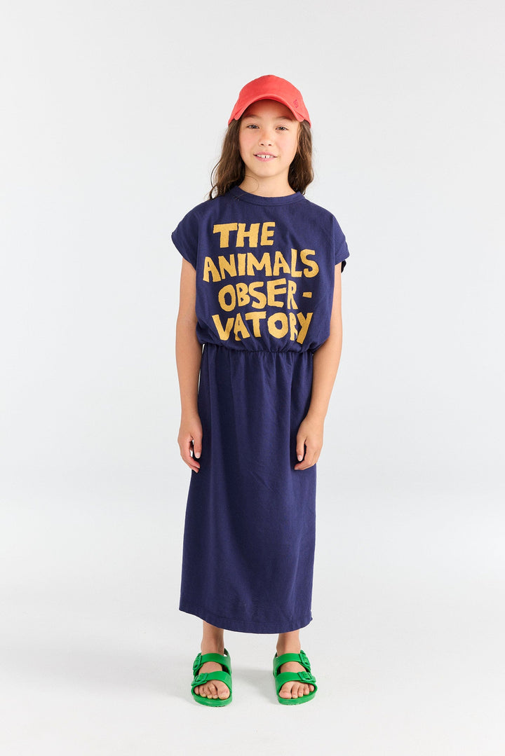 [TAO] Orca Kid Midi Dress - Deep Blue