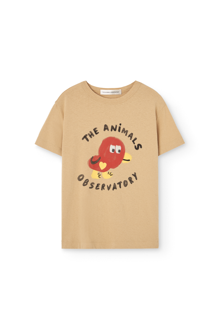 [TAO] Rooster Kid T- Shirt - Soft Brown