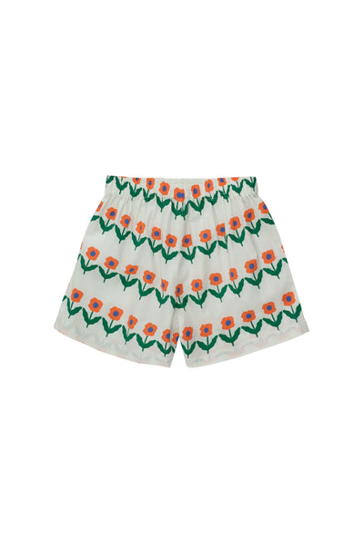 [TINY COTTONS] FLOWERBEDS LONG SHORTS