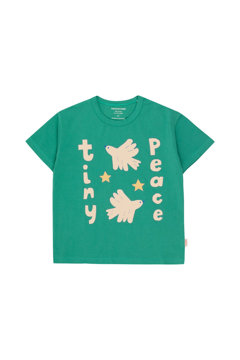 [TINYCOTTONS] Tiny Peace T-Shirt - Smaragd