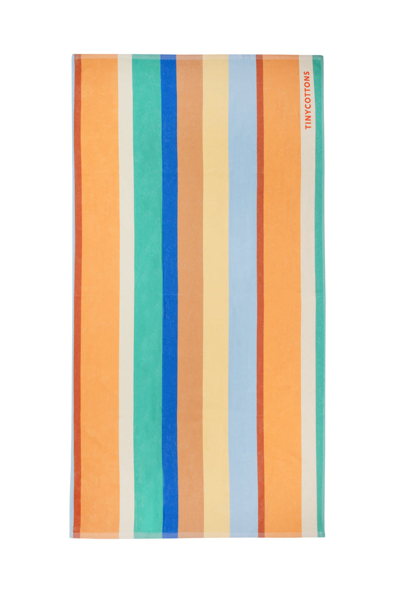 [TINYCOTTONS] Multicolor Stripes Towel - Multicolor