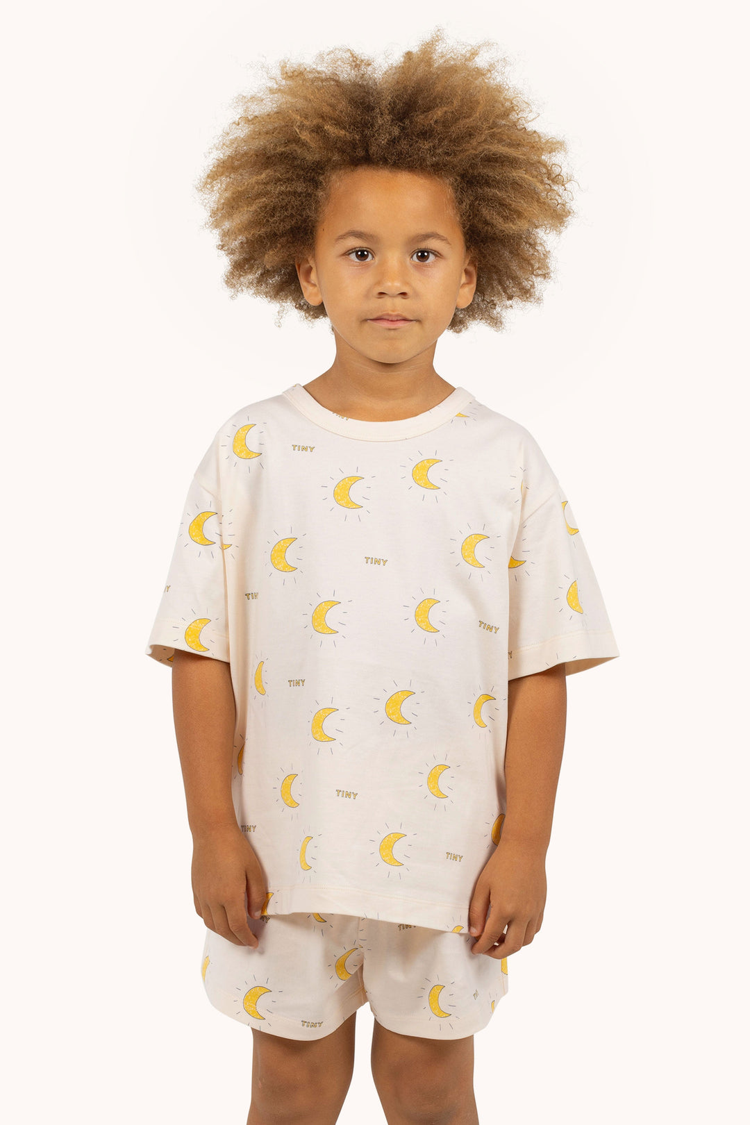 [TINYCOTTONS] Midnight Sun Tee - Light Cream