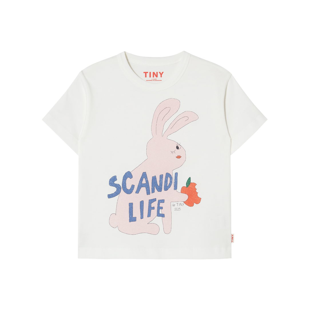 [TINYCOTTONS] Scandi Life Graphic Tee - Off White