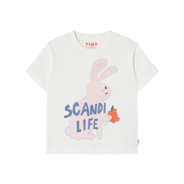 [TINYCOTTONS] Scandi Life Graphic Tee - Off White
