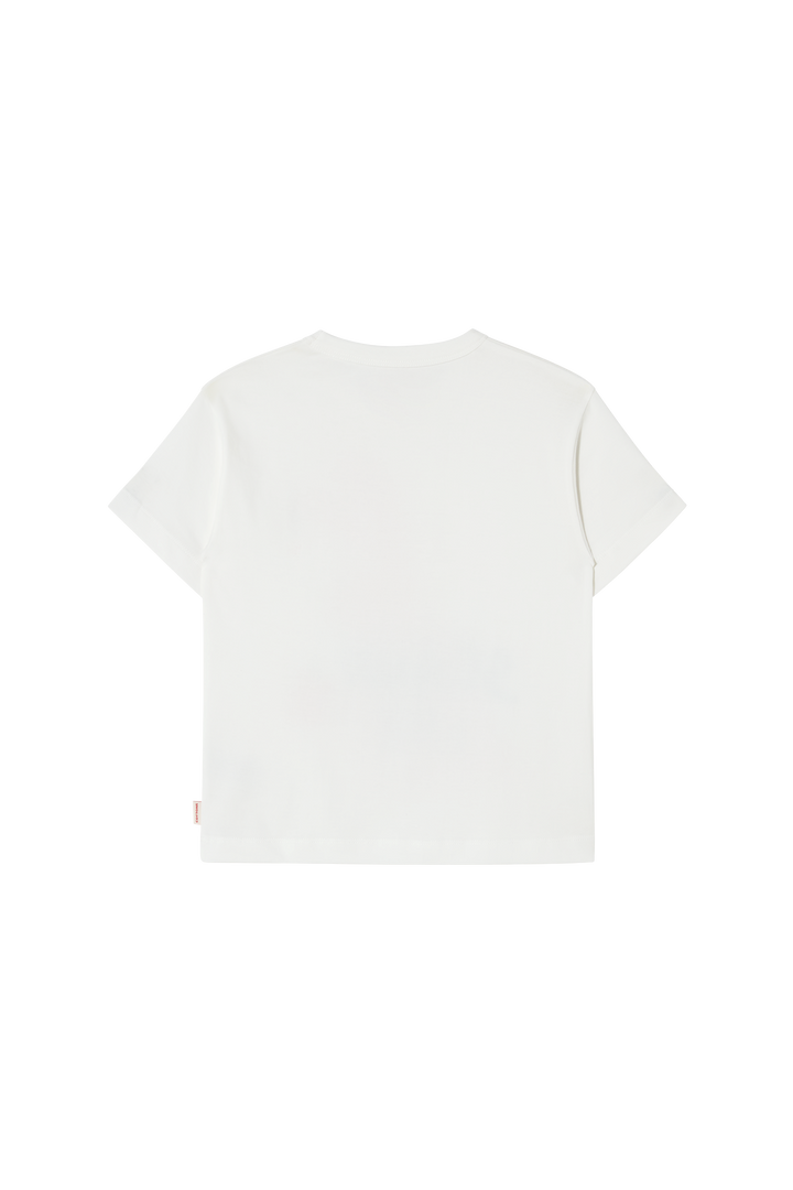 [TINYCOTTONS] Scandi Life Graphic Tee - Off White