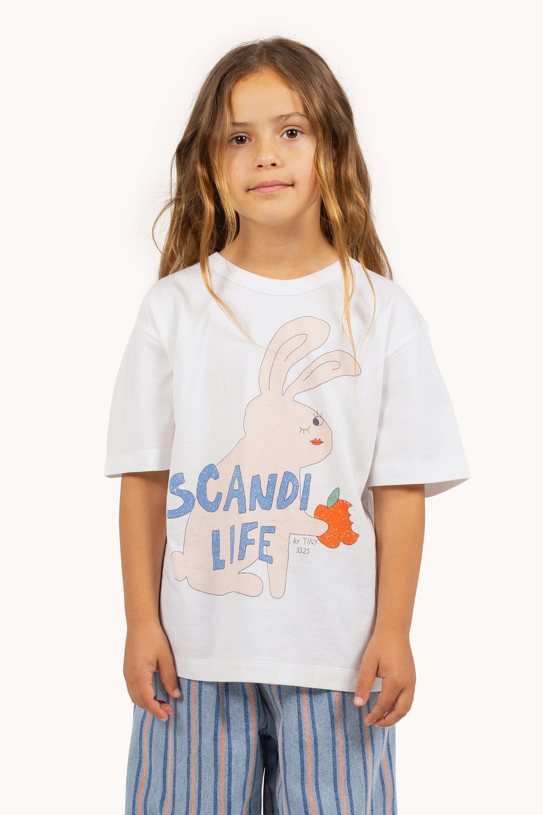 [TINYCOTTONS] Scandi Life Graphic Tee - Off White