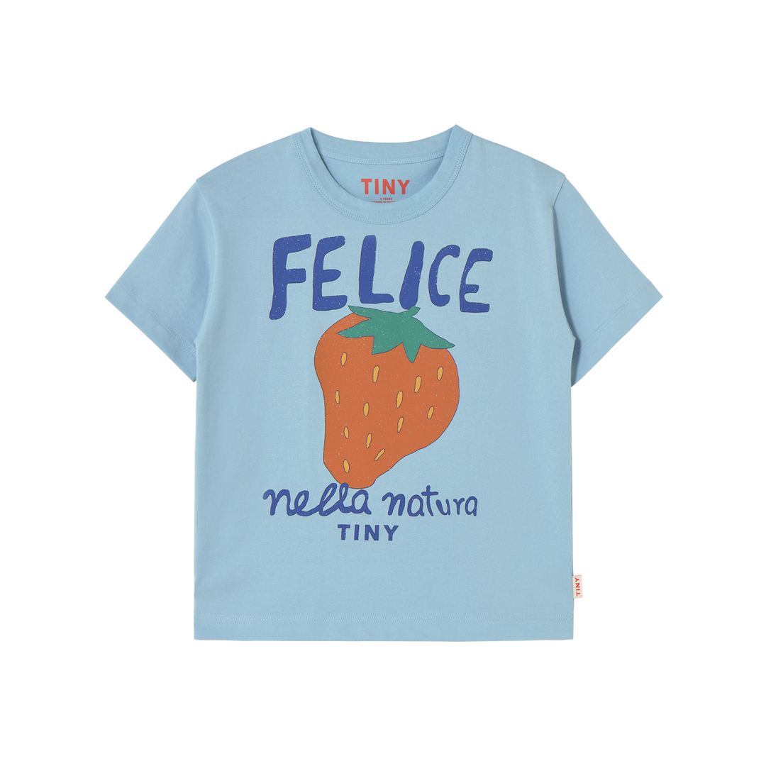 [TINYCOTTONS] Nella Natura Graphic Tee - Dusty Blue
