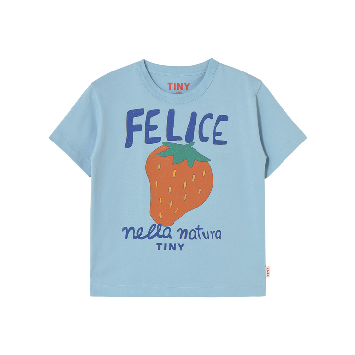 [TINYCOTTONS] Nella Natura Graphic Tee - Dusty Blue