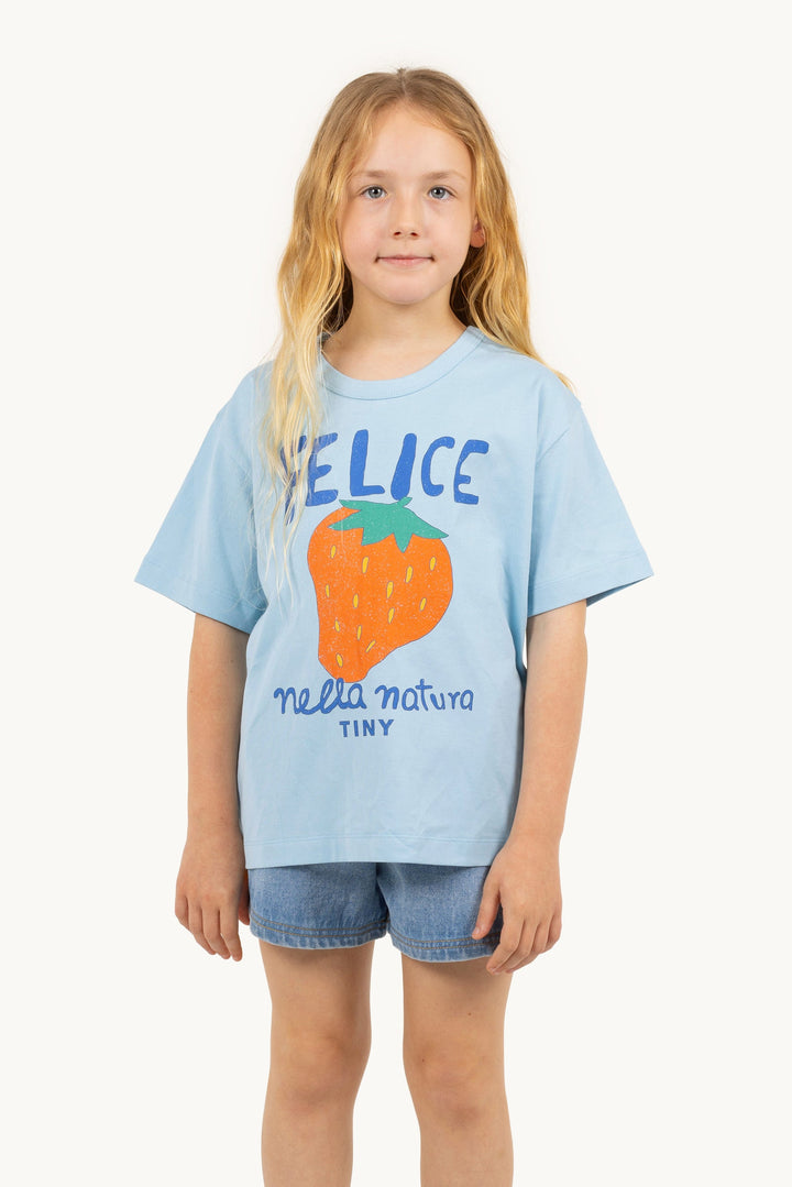 [TINYCOTTONS] Nella Natura Graphic Tee - Dusty Blue