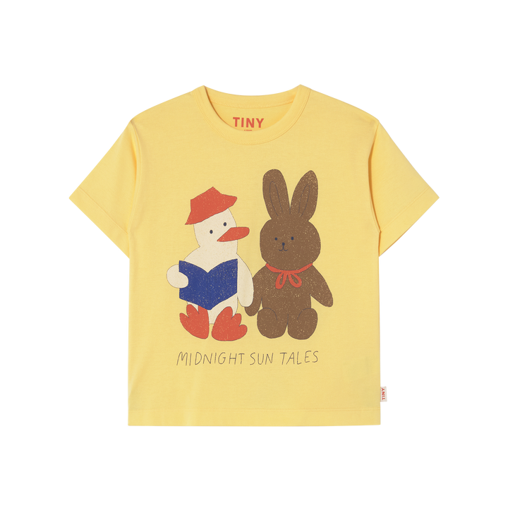 [TINYCOTTONS] Readers Graphic Tee - Mellow Yellow