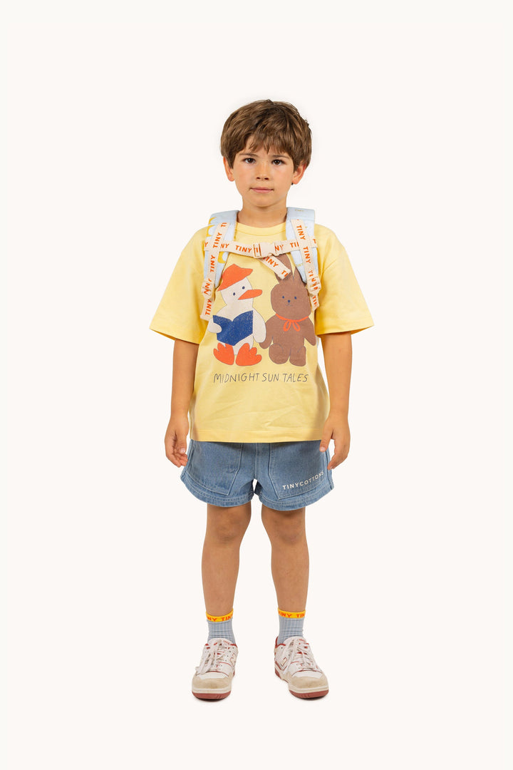 [TINYCOTTONS] Readers Graphic Tee - Mellow Yellow