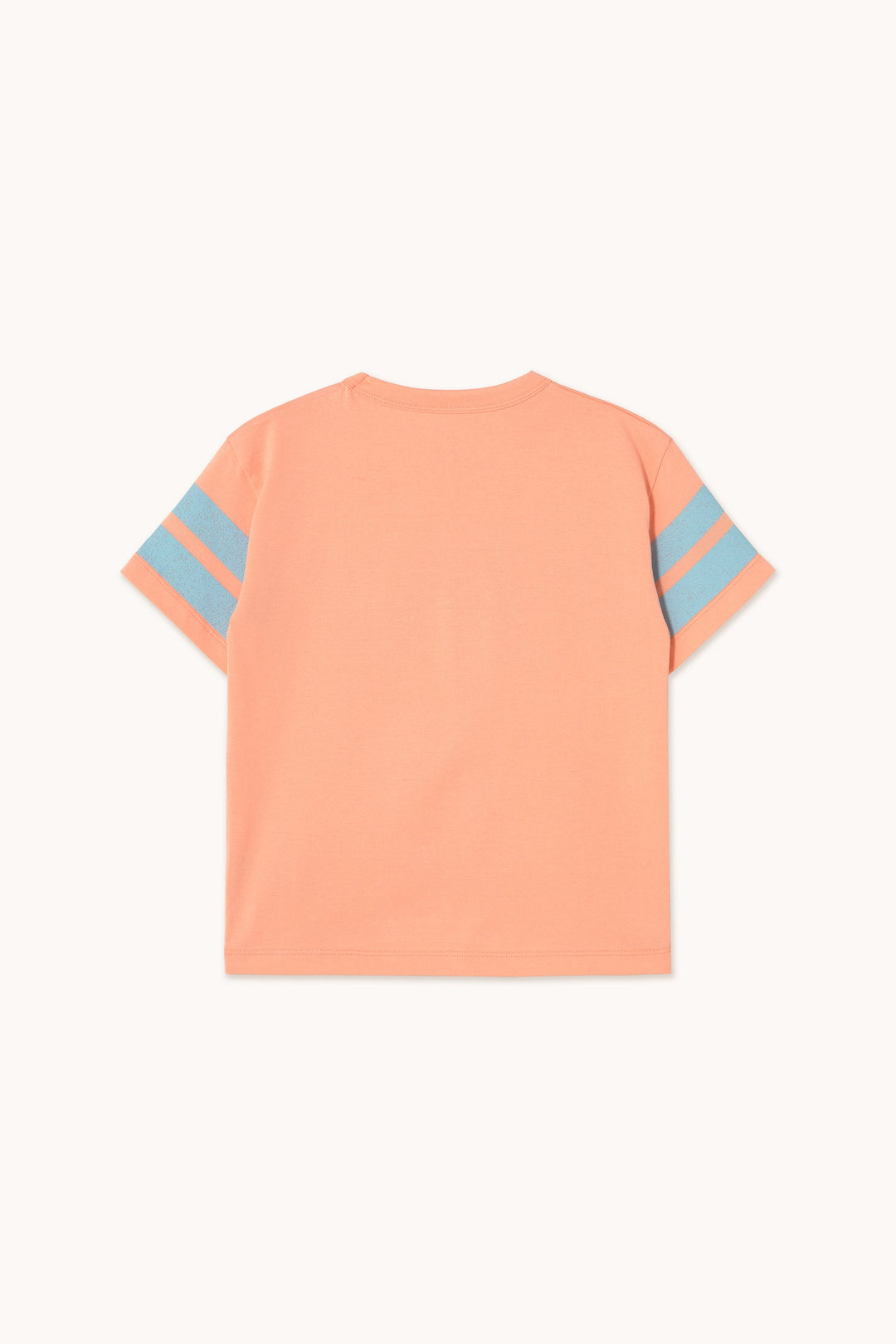 [TINYCOTTONS] Stripes Logo Tee - Papaya