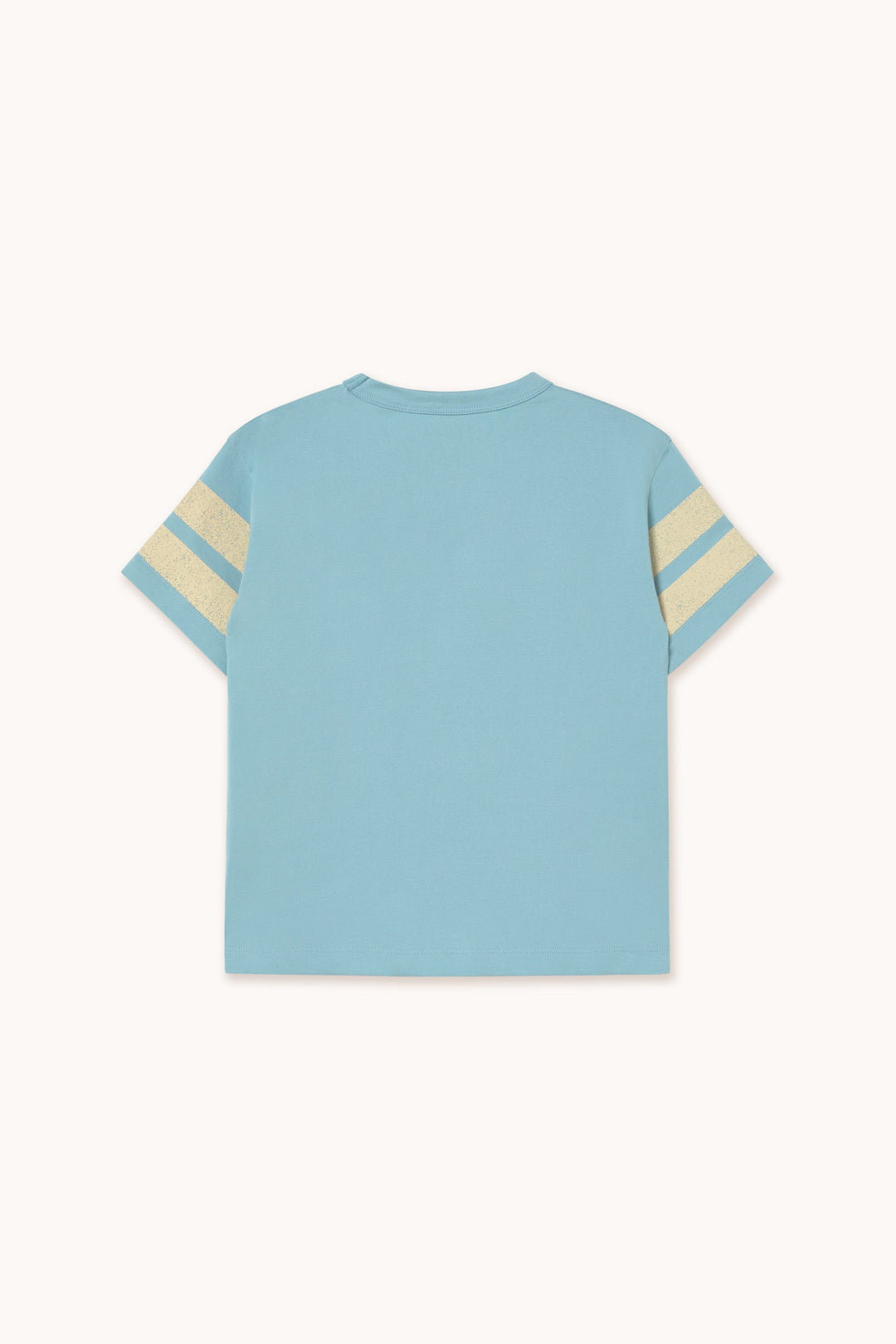 [TINYCOTTONS] Stripes Logo Tee - Dusty Blue