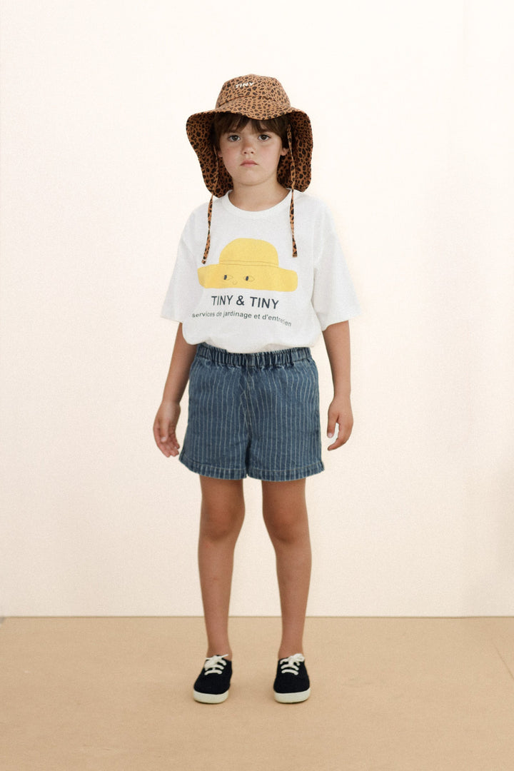 [TINYCOTTONS] Tiny Hat Graphic Tee - Off White