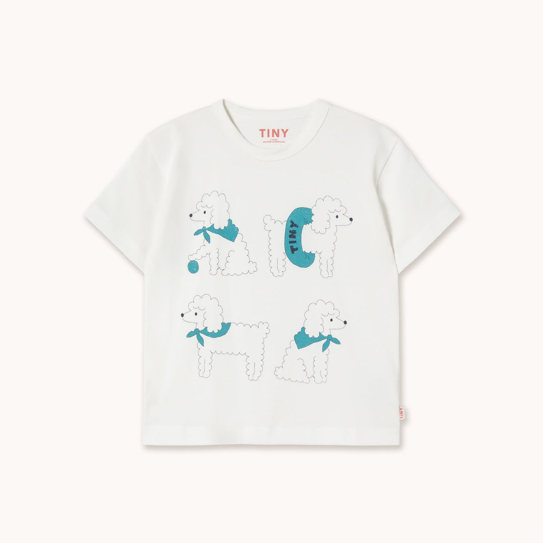 [TINYCOTTONS] Poodle Graphic Tee - Off white