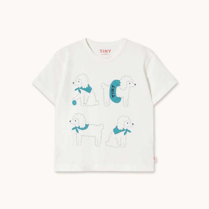 [TINYCOTTONS] Poodle Graphic Tee - Off white