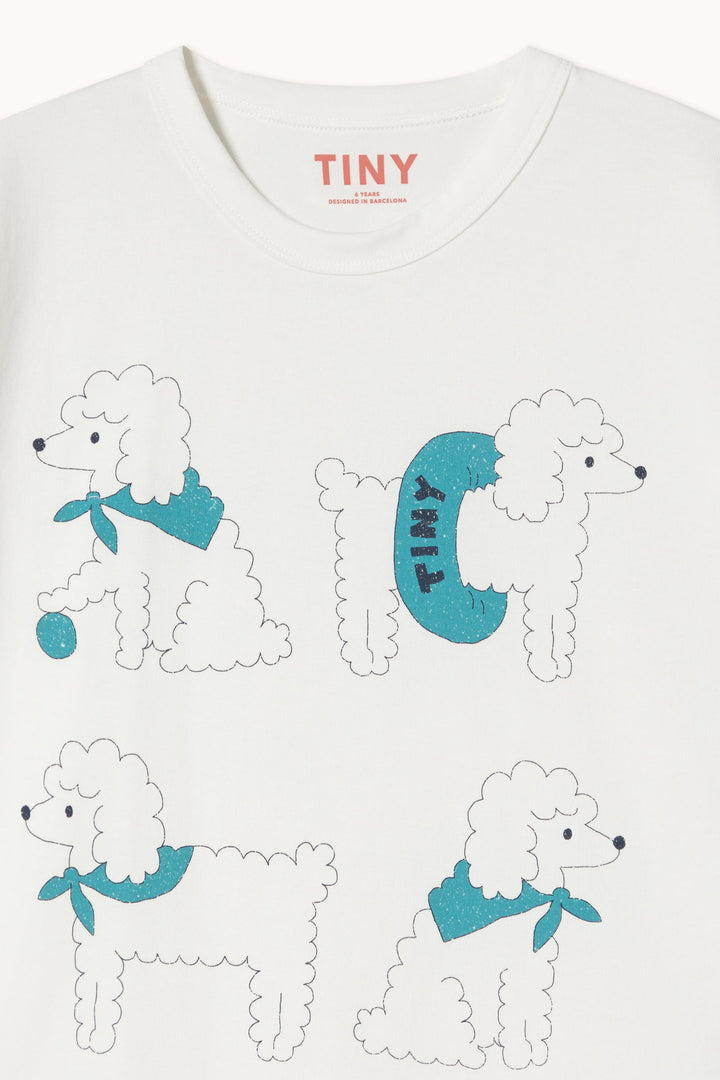 [TINYCOTTONS] Poodle Graphic Tee - Off white