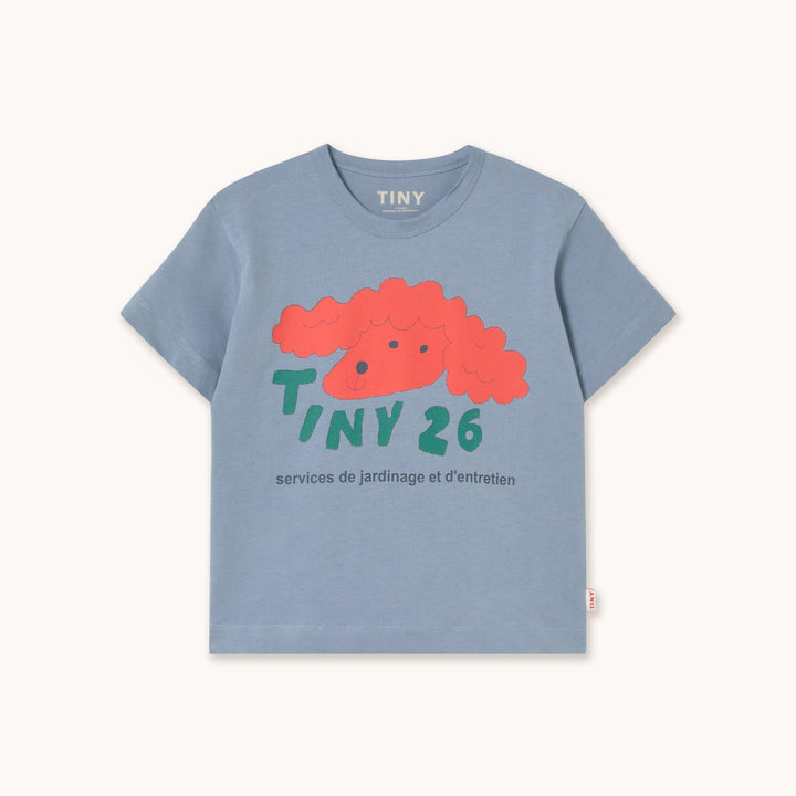 [TINYCOTTONS] Red Dog Graphic Tee - Grey