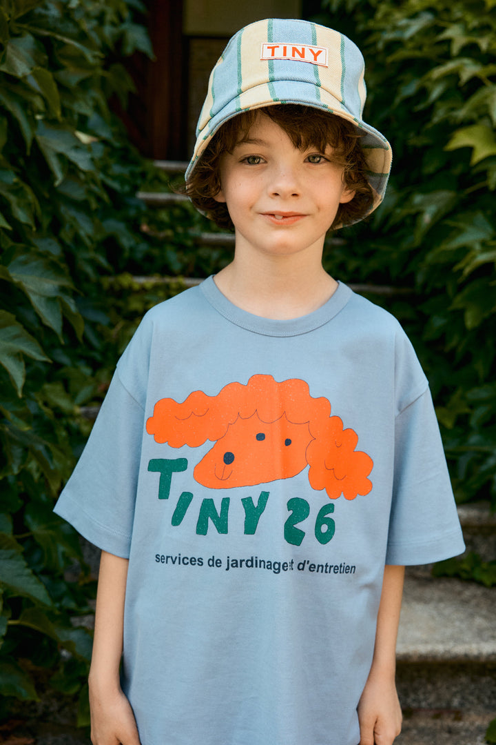 [TINYCOTTONS] Red Dog Graphic Tee - Grey