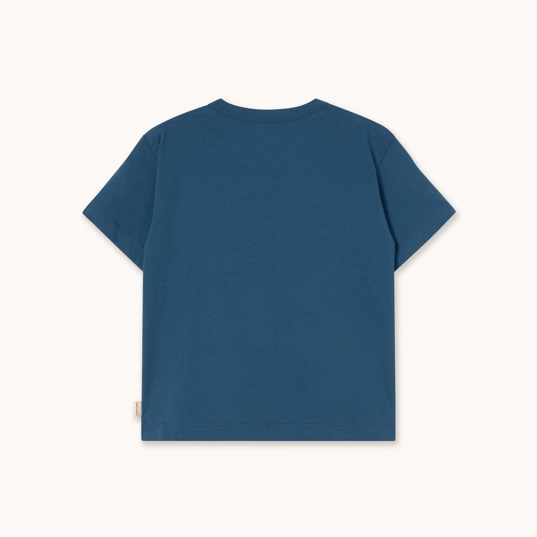 [TINYCOTTONS] Swan Graphic Tee - Light Navy