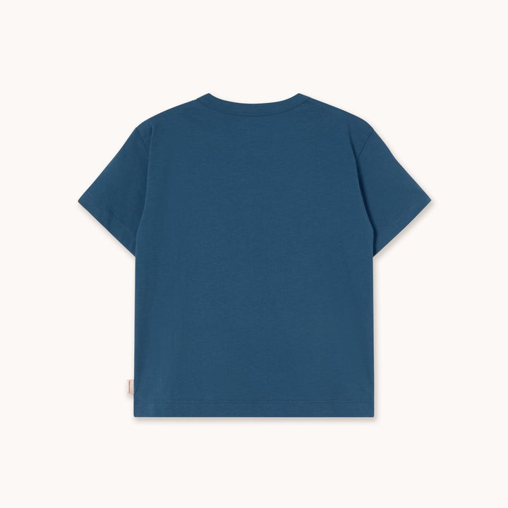 [TINYCOTTONS] Swan Graphic Tee - Light Navy