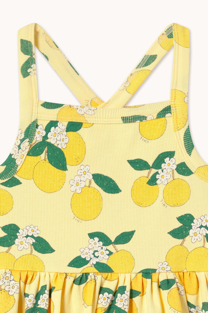 [TINYCOTTONS] Oranges Dress - Mellow Yellow