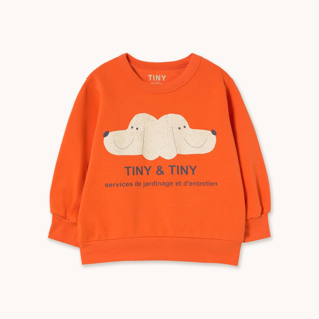 [Tinycottons] TINY & TINY Graphic Sweatshirt - Summer Red