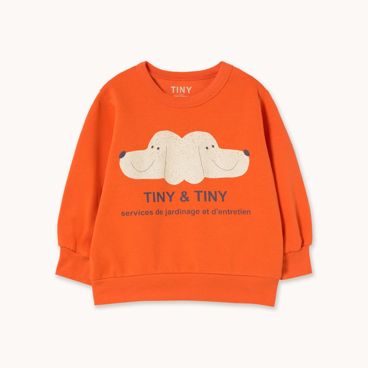 [Tinycottons] TINY & TINY Graphic Sweatshirt - Summer Red