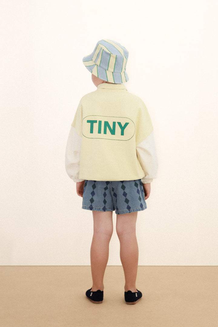 [TINYCOTTONS] Diamonds Shorts - Light Wash Denim